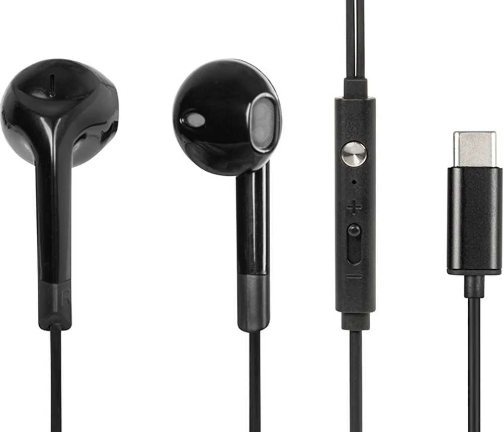BLOW B-17 Juodas USB-C ausinės