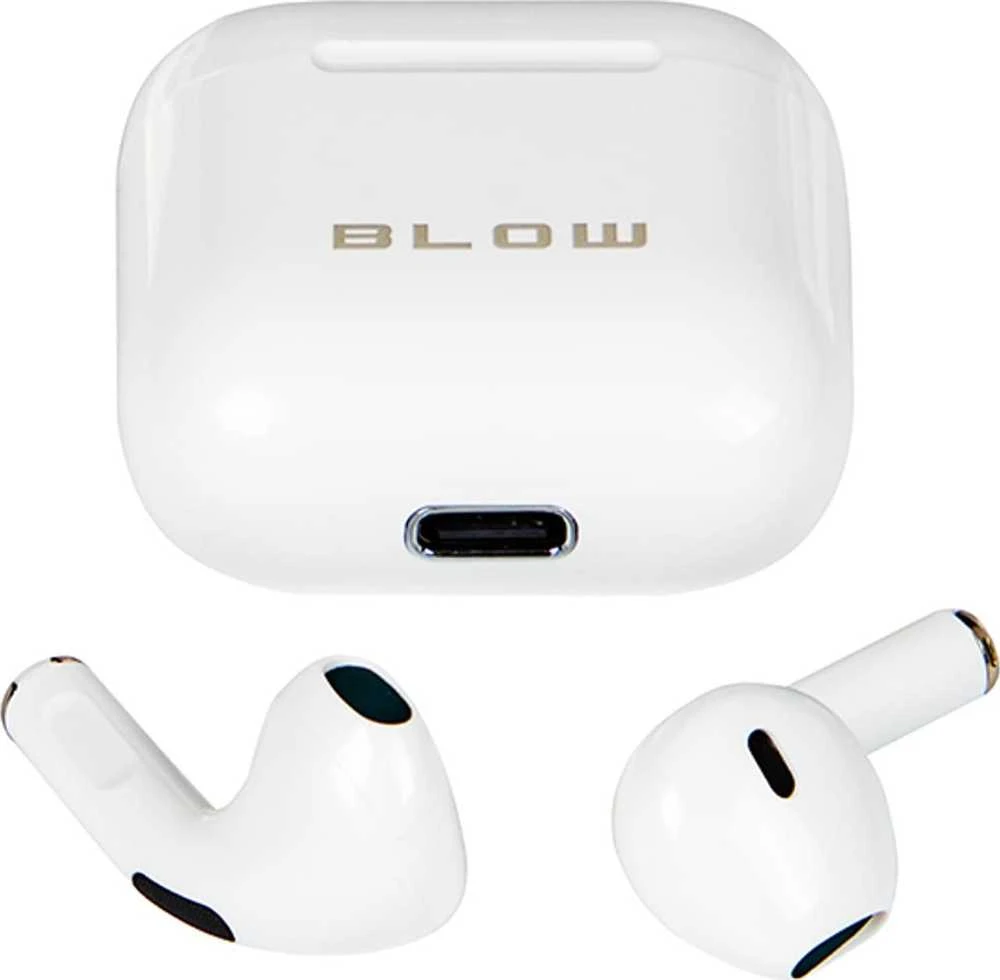 32-826# BLOW Earbuds i15 Baltas ausinės
