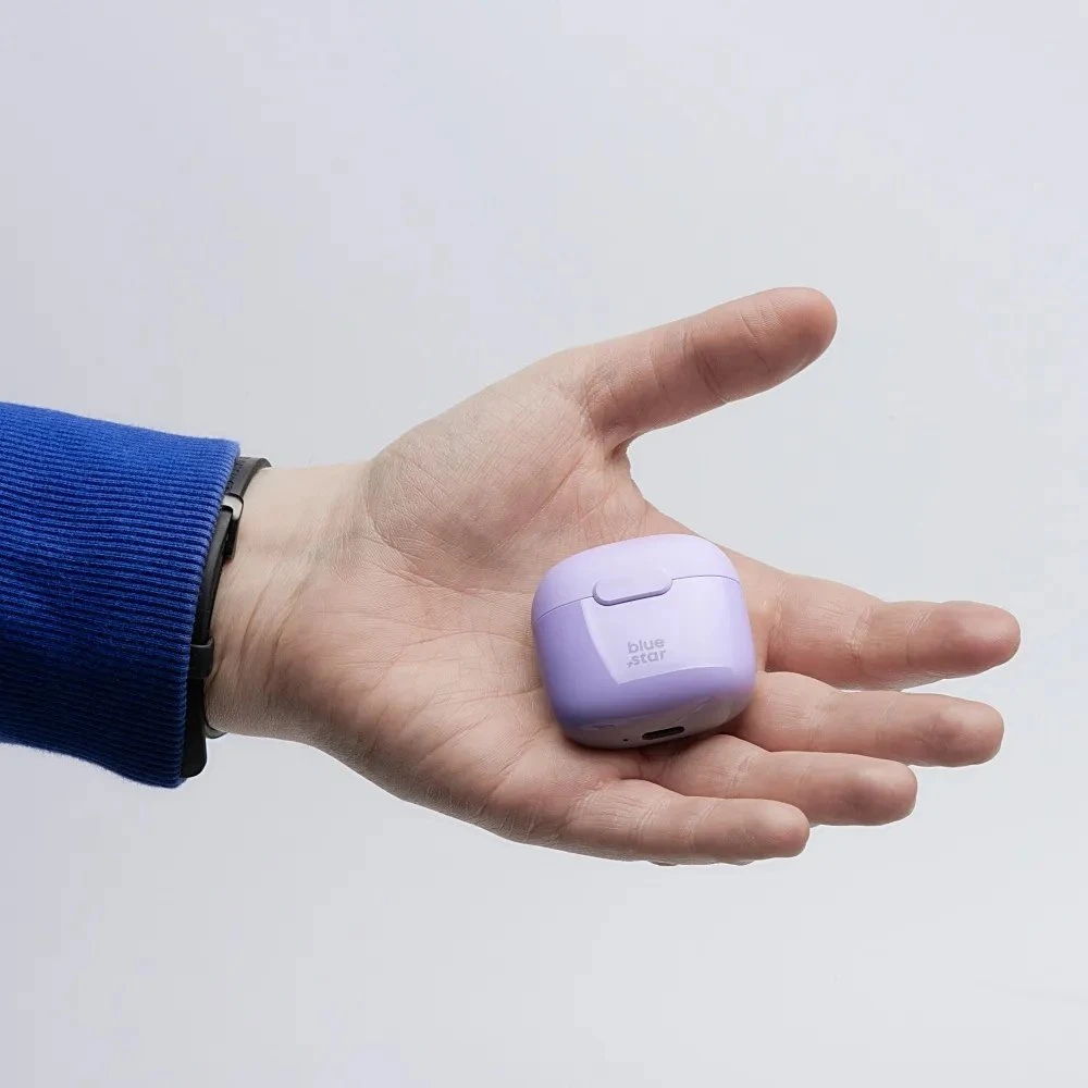BlueStar Belaidės ausinės Blue Star FI7 TWS violetinė