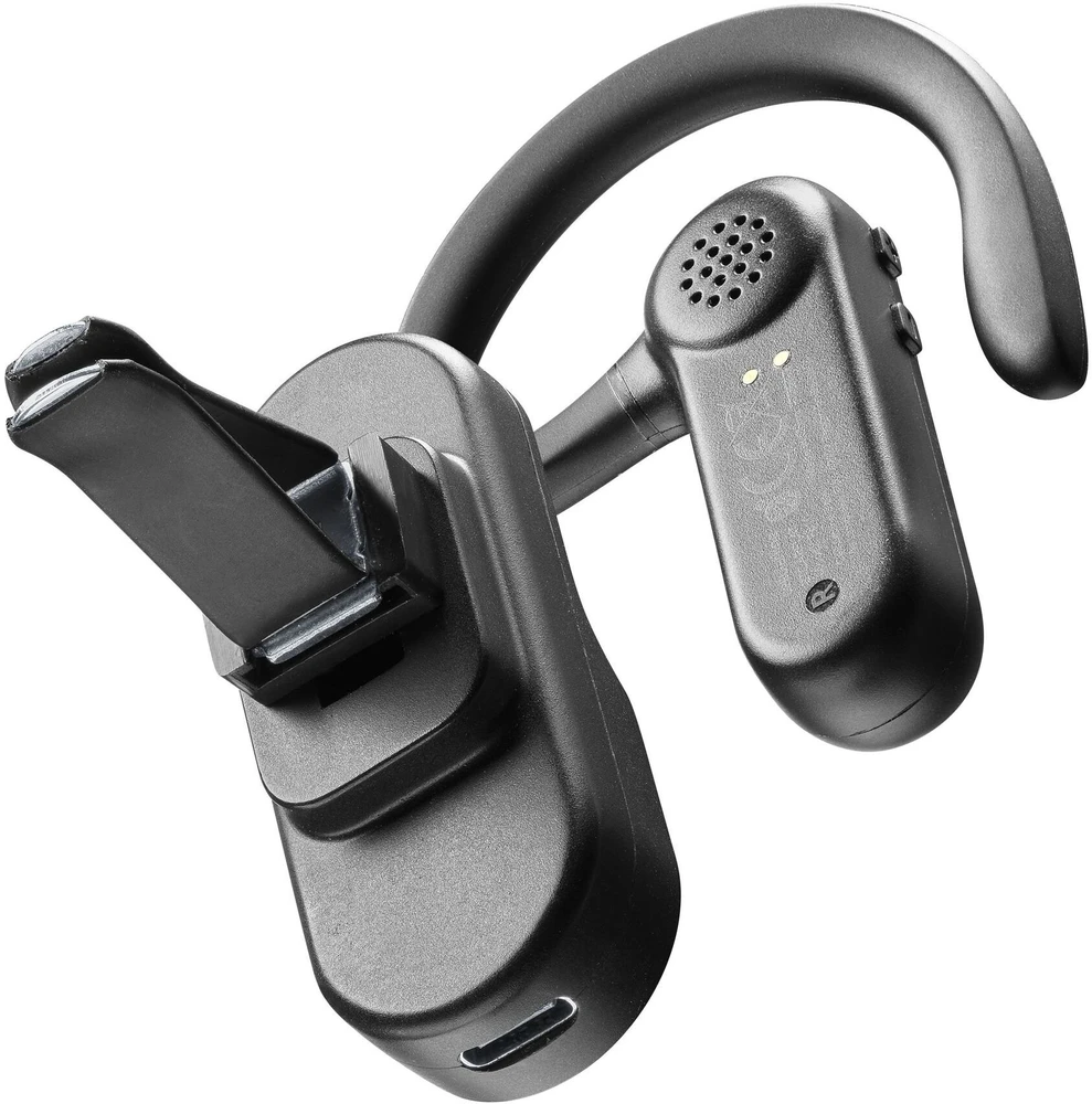 Cellular Line Ausinės Bluetooth ausinės Cellularline CAR FLAT w tym stacja ładująca automobiliui juoda