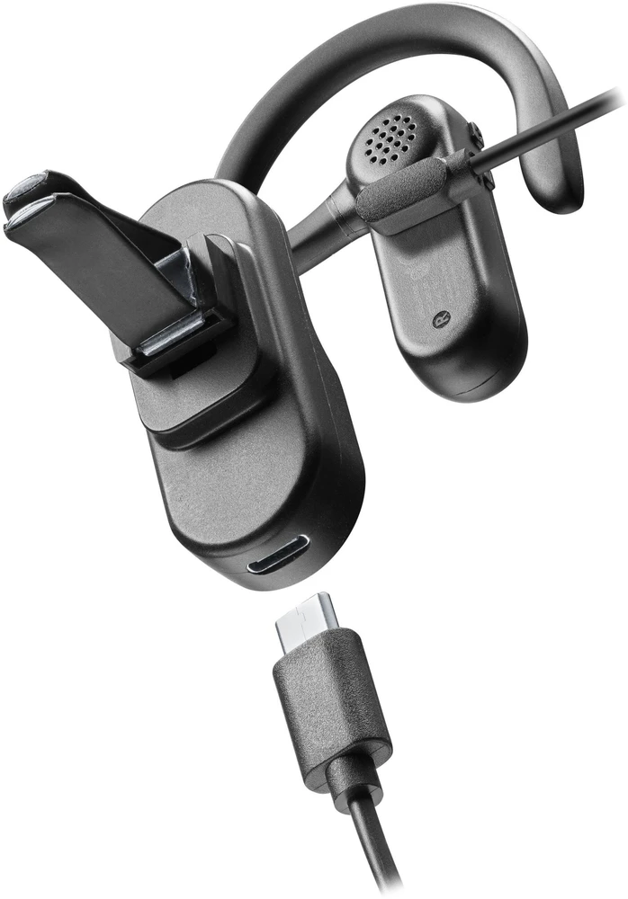 Cellular Line Ausinės Bluetooth ausinės Cellularline CAR FLAT w tym stacja ładująca automobiliui juoda