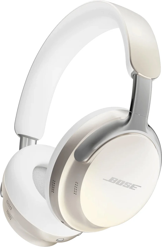 Belaidės ausinės Bose QuietComfort Ultra, Diamond 60 leidimo blizgios baltos spalvos