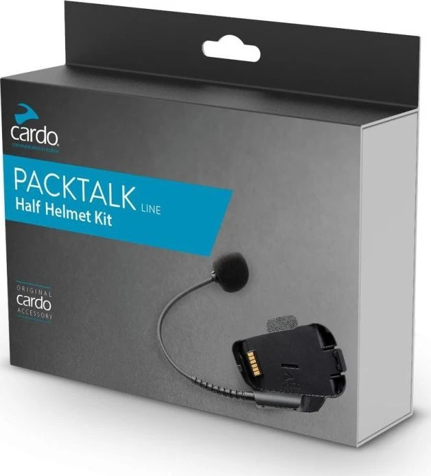 Cardo PackTalk Half Helmet Kit Garso rinkinys su mikrofonu