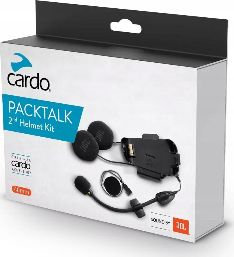 Cardo Packtalk Edge 2nd Helmet Kit Garso komplektas