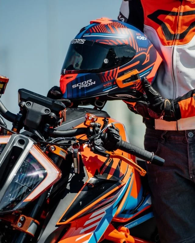 Cardo Packtalk EDGE KTM Pasikalbėjimo įranga