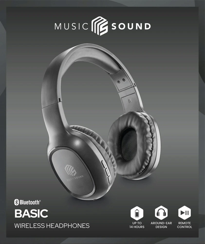 Cellular Line „Cellularline“ muzikos ir garso „Bluetooth“ ausinės BASIC Juodas