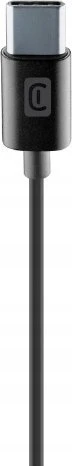 Ausinės Cellular Line Cellularline USB-C In Ear Ausinės su mikrofonu juoda