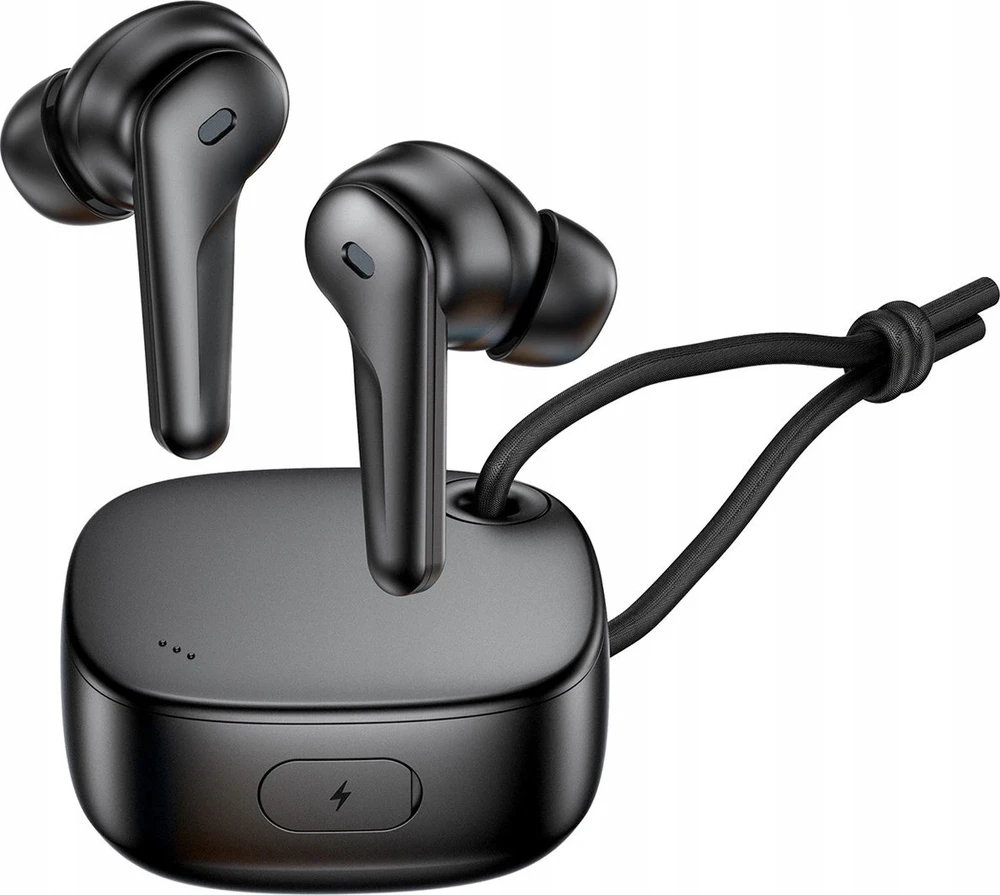 Choetech BH-T17 belaidės TWS ANC ENC IPX6 ausinės – juodos spalvos