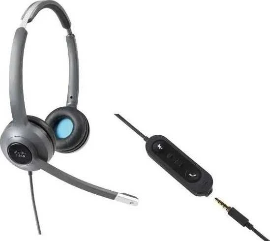 Cisco Ausinės 522 WIRED DUAL 3.5MM - USB Ausinės ADAPTER