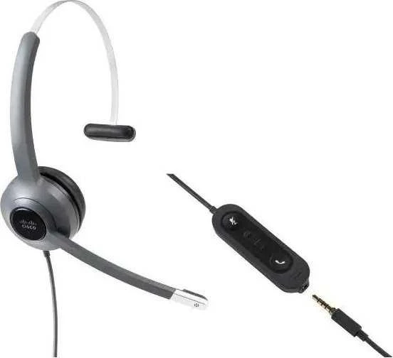 Cisco Ausinės 521 WIRED SINGLE 3.5MM - USB Ausinės ADAPTER