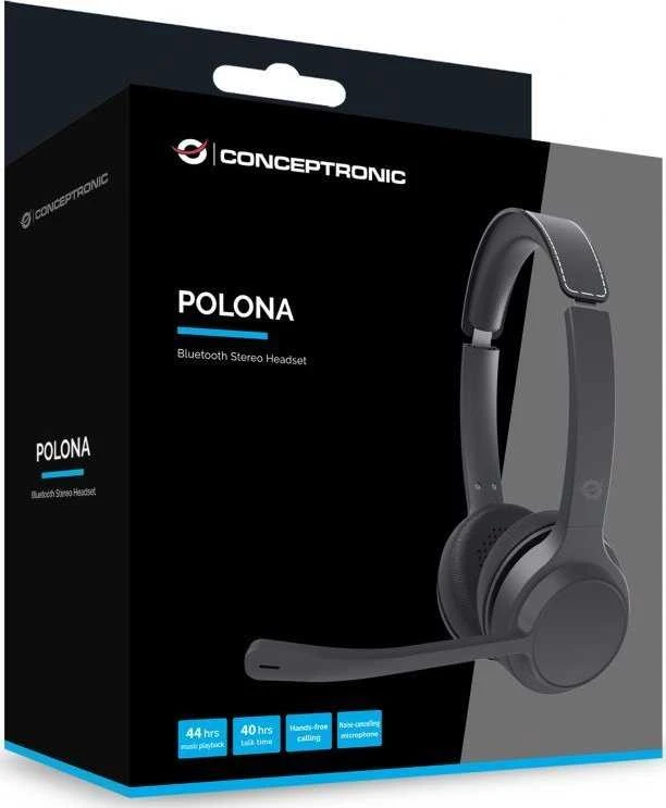 Conceptronic Polona belaidės ausinės su mikrofonu