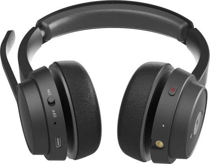Carruzzo Conceptronic POLONA04B Ausinės be mikrofono ir ausinės su mikrofonu Laisvų rankų įranga Vielinis ir Bevielis Su lankeliu Skambučiai / muzika C tipo USB Bluetooth Juoda