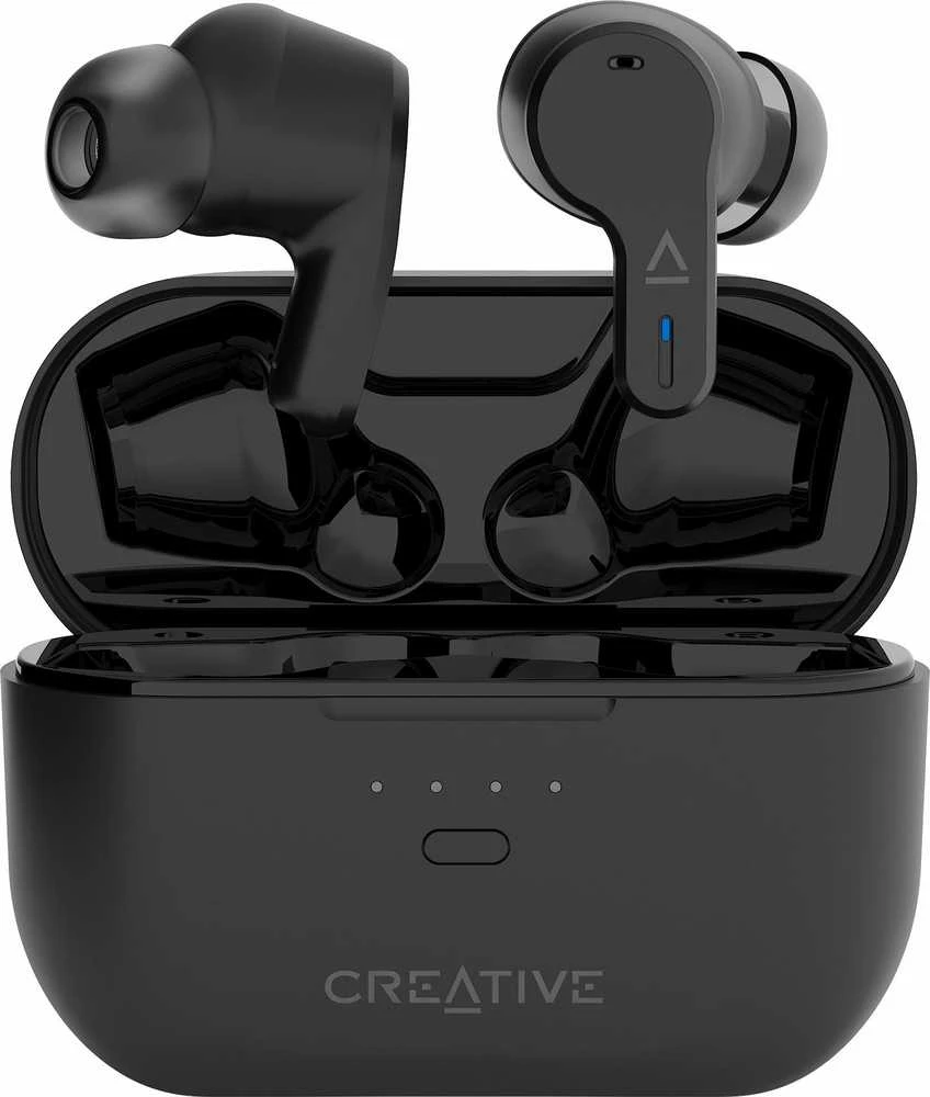 Creative ausinės belaidės Zen Air Pro juodos spalvos Bluetooth LE Audio ANC