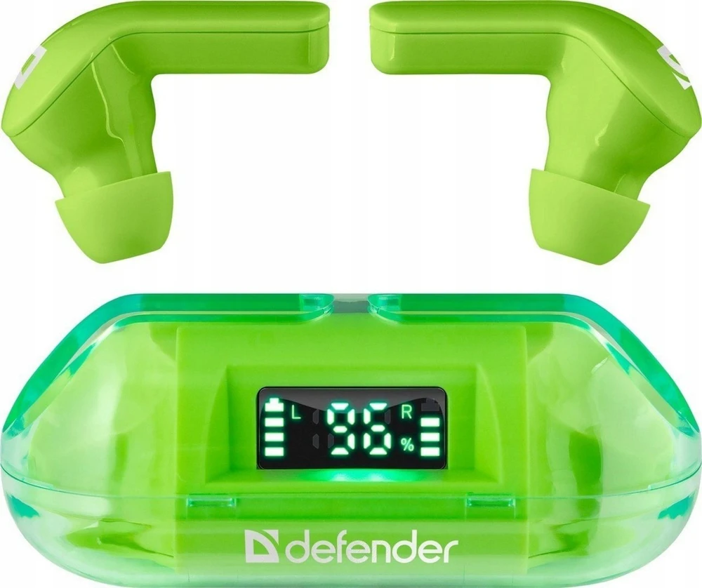 Defender Bluetooth ausinės TWINS 916 Žalias