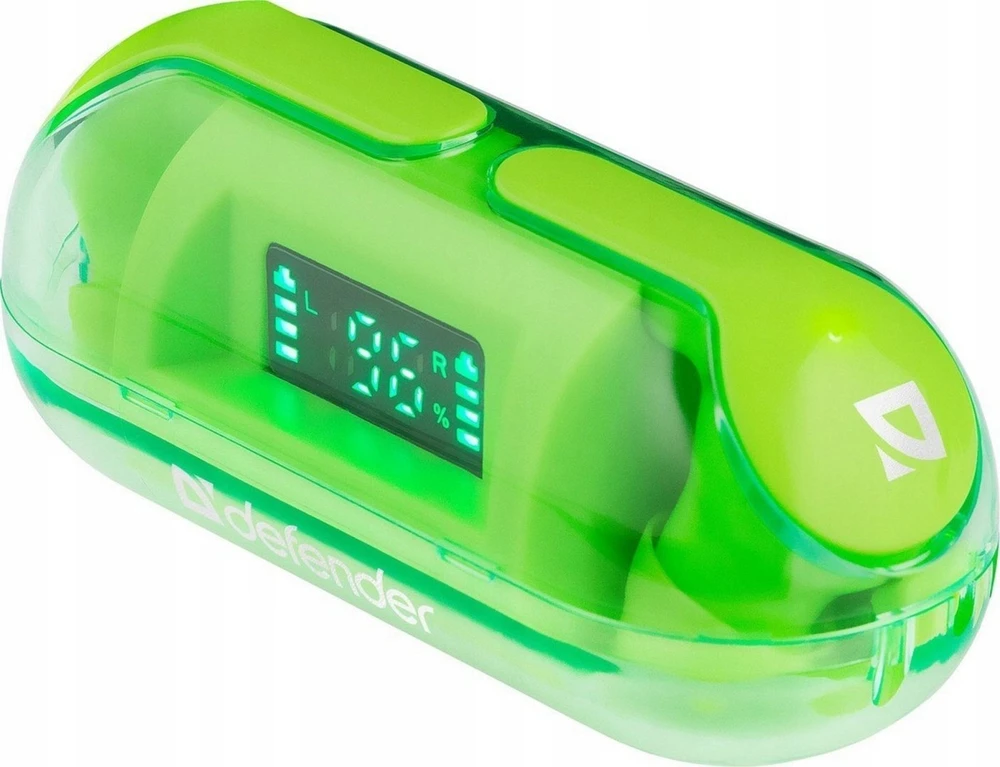 Defender Bluetooth ausinės TWINS 916 Žalias