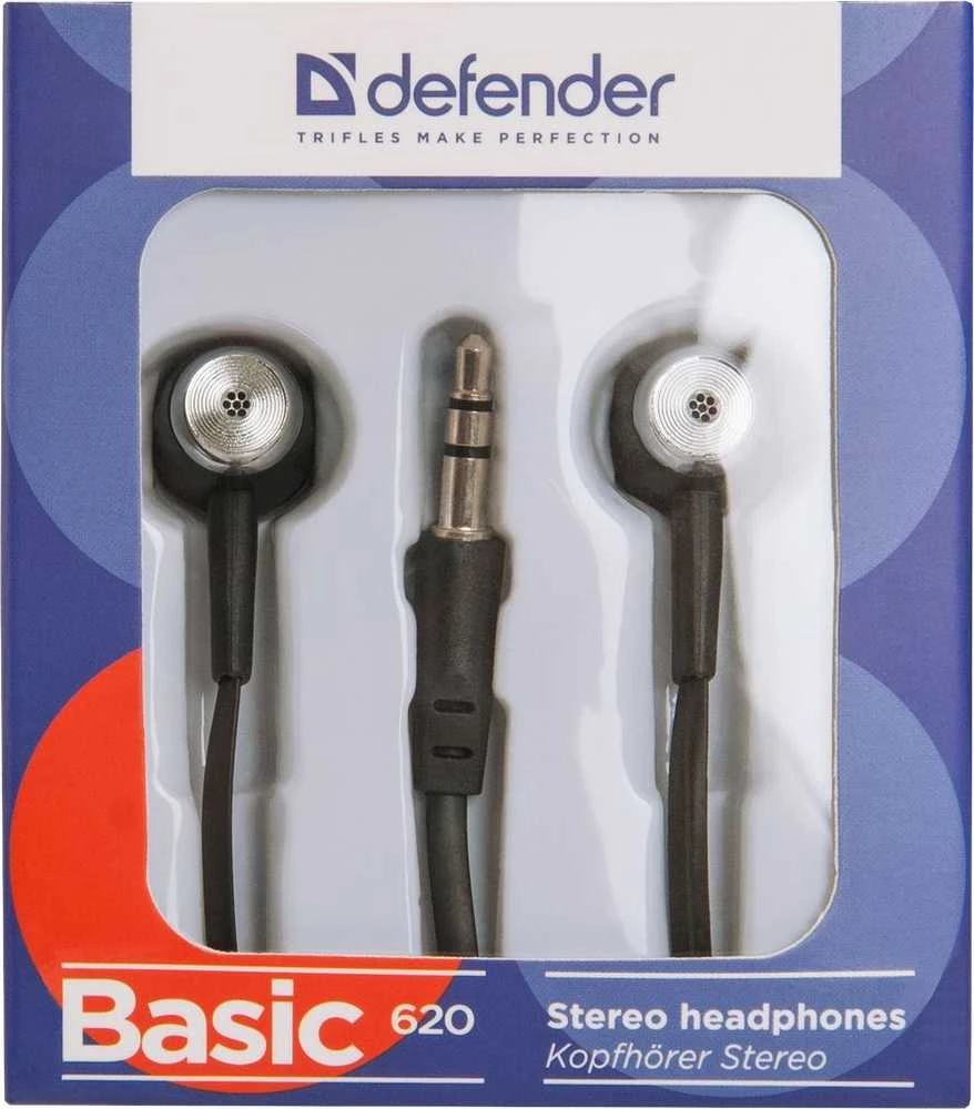 Ausinės Defender Basic 620 juoda