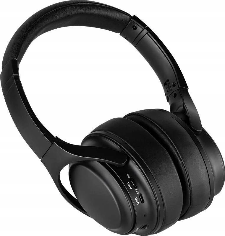Defender FreeMotion B535 ausinės su mikrofonu, juoda, 2.0, ANC, 40 mm garsiakalbiai typ USB