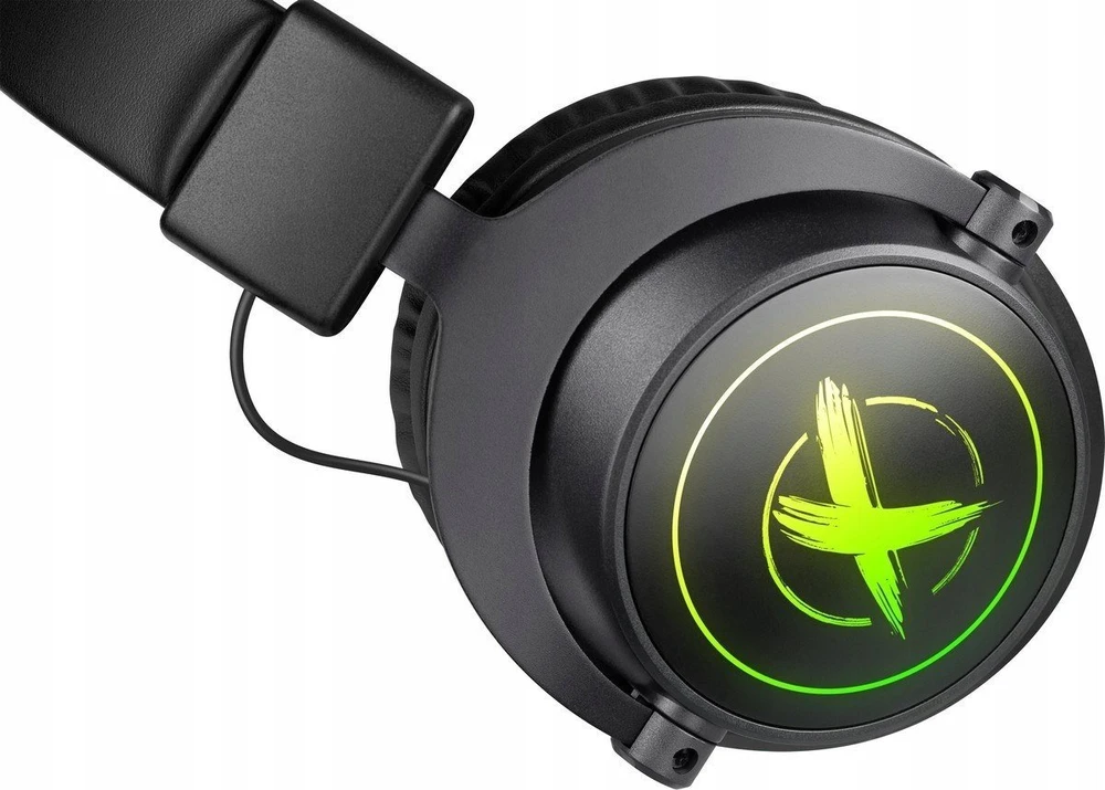 Ausinės Defender EPIC PRO 7.1 VIRTUAL SOUND podświetlane Gaming USB RGB (64420)