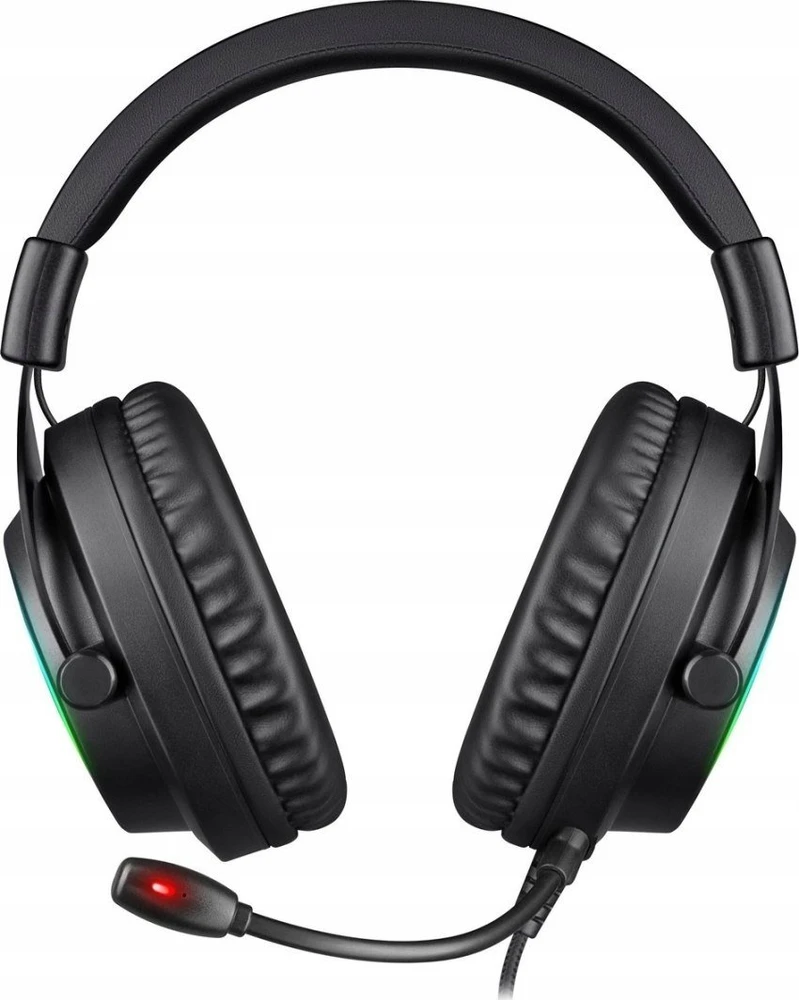 Ausinės Defender EPIC PRO 7.1 VIRTUAL SOUND podświetlane Gaming USB RGB (64420)