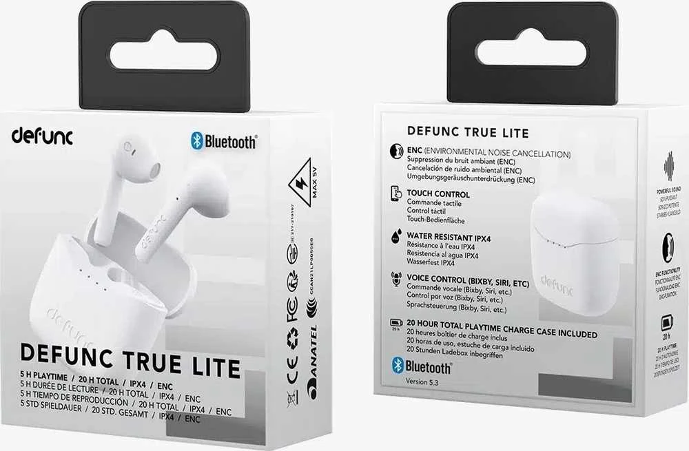Defunc | Earbuds | True Lite | Belaidės