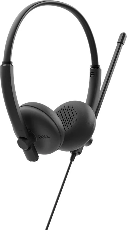Ausinės Dell DELL WH125 Ausinių rinkinys su laidu su lankeliu ant galvos Połączenia/muzyka USB Type-C Juodas