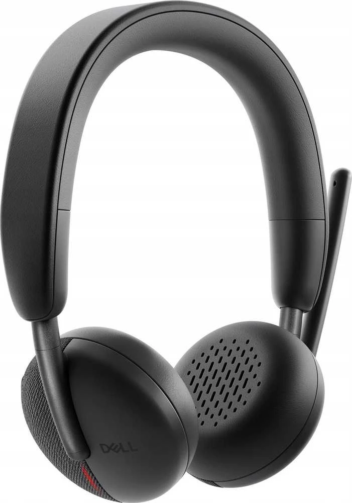 Dell | Ant ausų uždedamos Ausinės | WL3024 | Su mikrofonu | Belaidės | Juodas