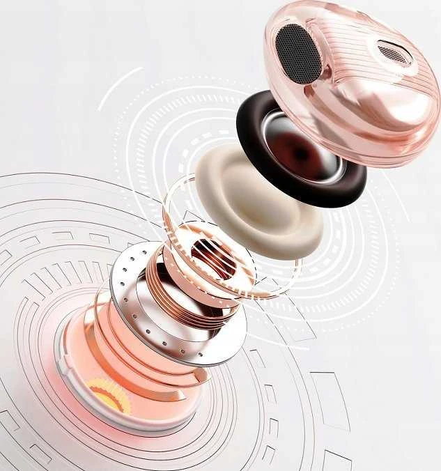 Ausinės Divoom Spark-Air rožinė
