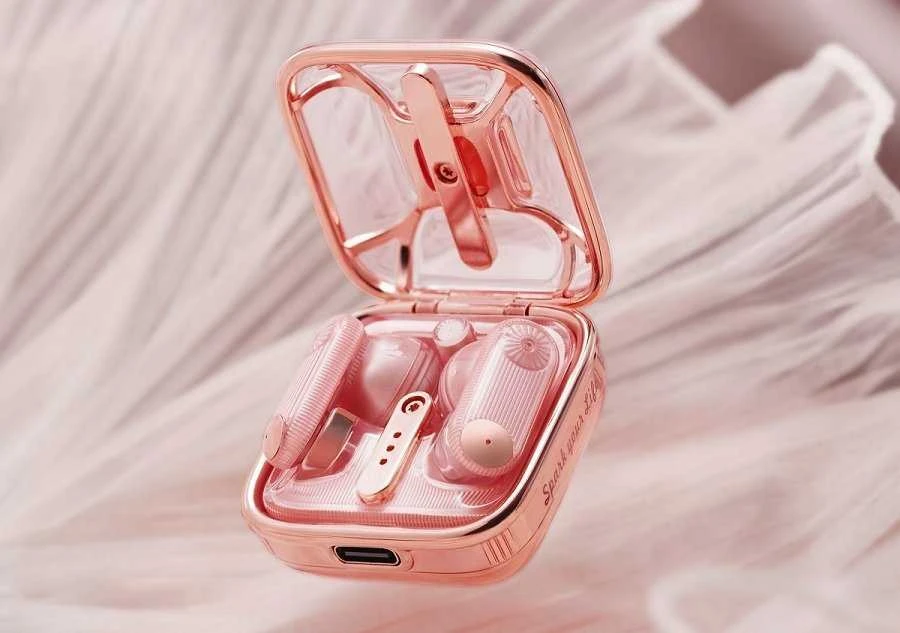 Ausinės Divoom Spark-Air rožinė