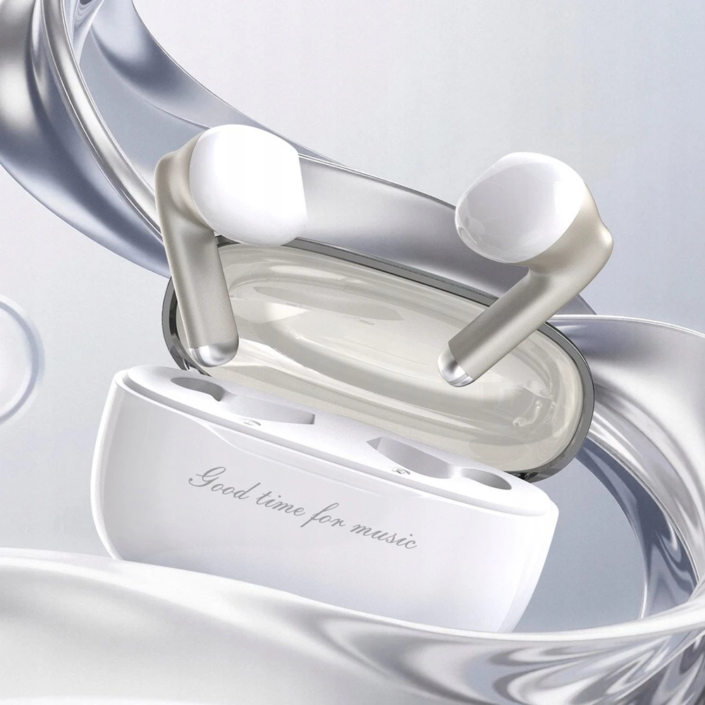Dudao U8 TWS belaidės In-Ear ausinės – baltos spalvos