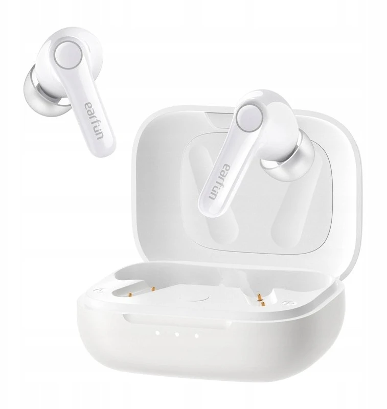 EarFun Air Pro 4 perlamutrinės ausinės su krovimo dėklu