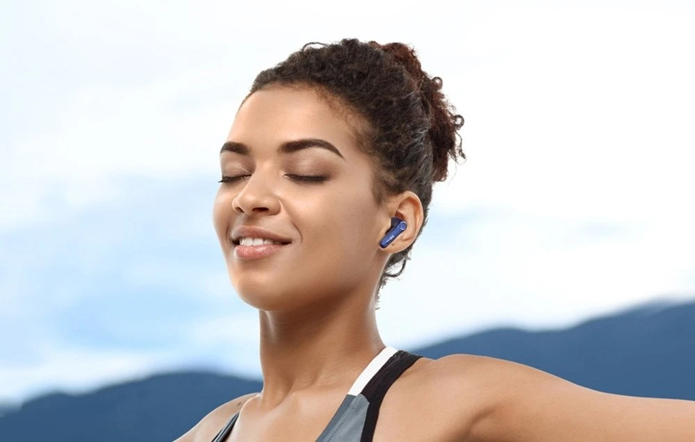 Ausinės TWS EarFun Air Pro 4 ANC (mėlyna)
