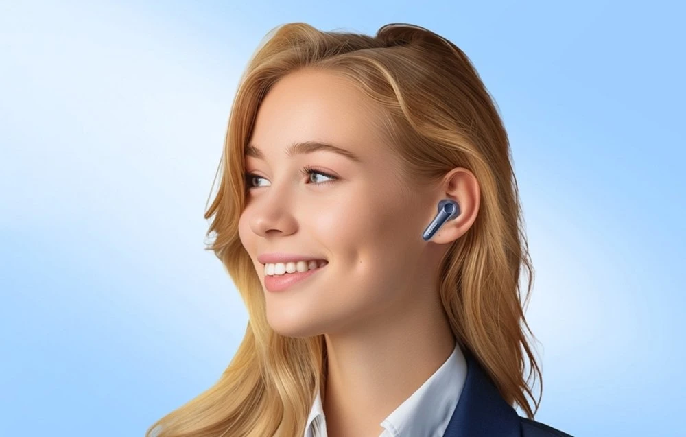 Ausinės TWS EarFun Air Pro 4 ANC (mėlyna)