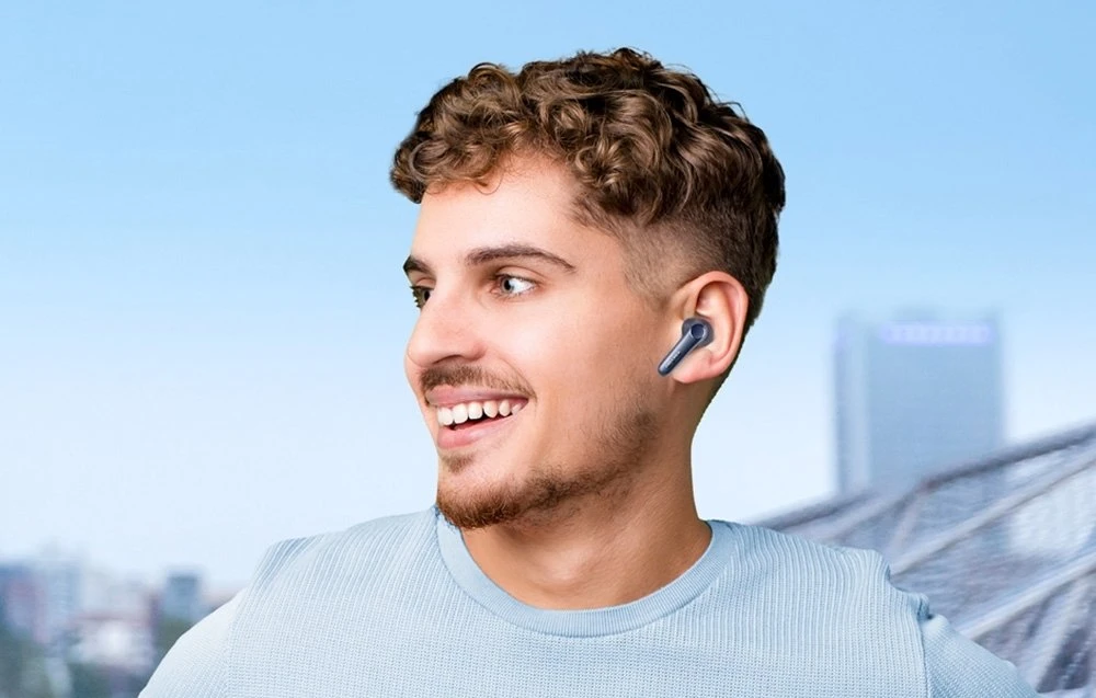 Ausinės TWS EarFun Air Pro 4 ANC (mėlyna)
