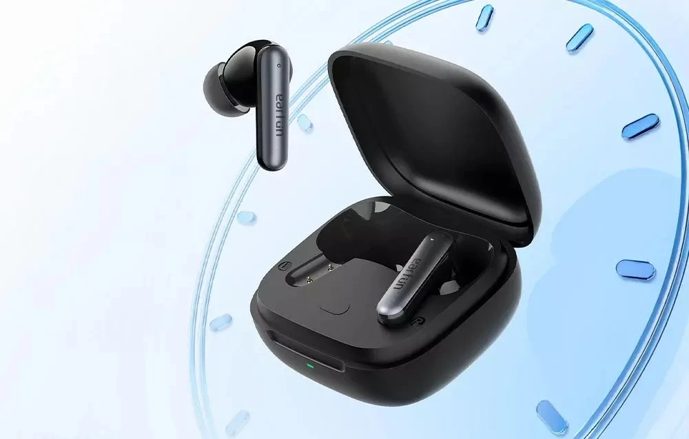 Ausinės EarFun Air Pro 4i ANC Juoda