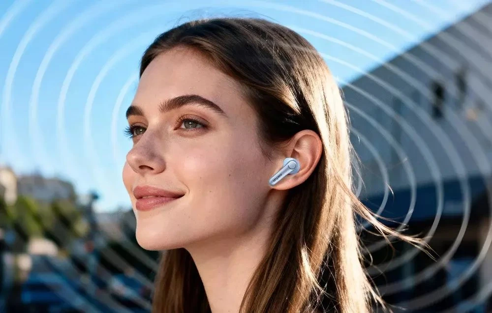Ausinės EarFun Air Pro 4+ ANC Mėlyna