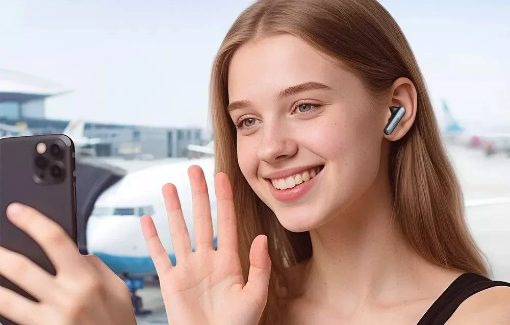 Ausinės EarFun Air Pro 4i ANC Balta