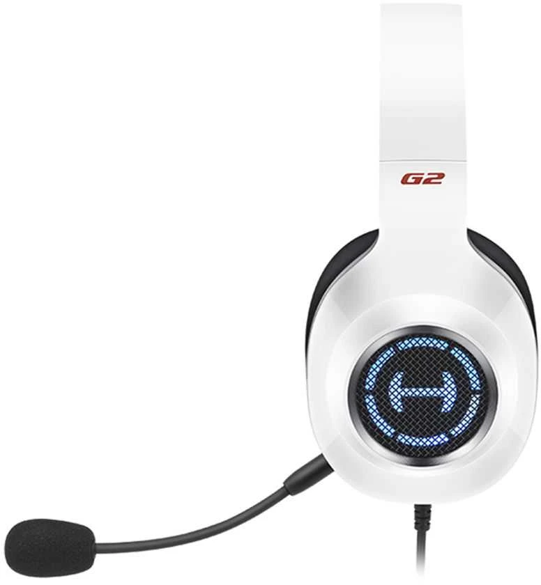Ausinės Edifier | G2 II | su laidu | Over-Ear | Mikrofonas | Baltas