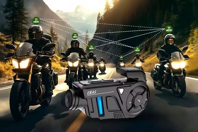EJEAS K1 motociklininkų laisvų rankų įrangos interkomas