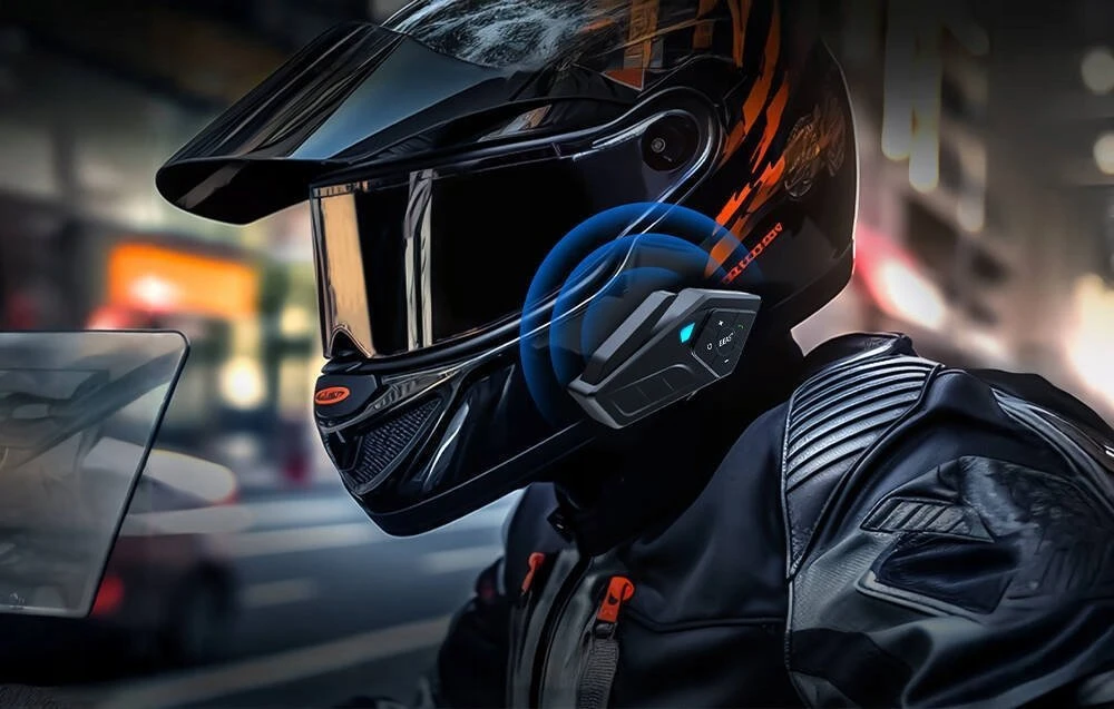 EJEAS E1PRO Bluetooth šalmo ausinės