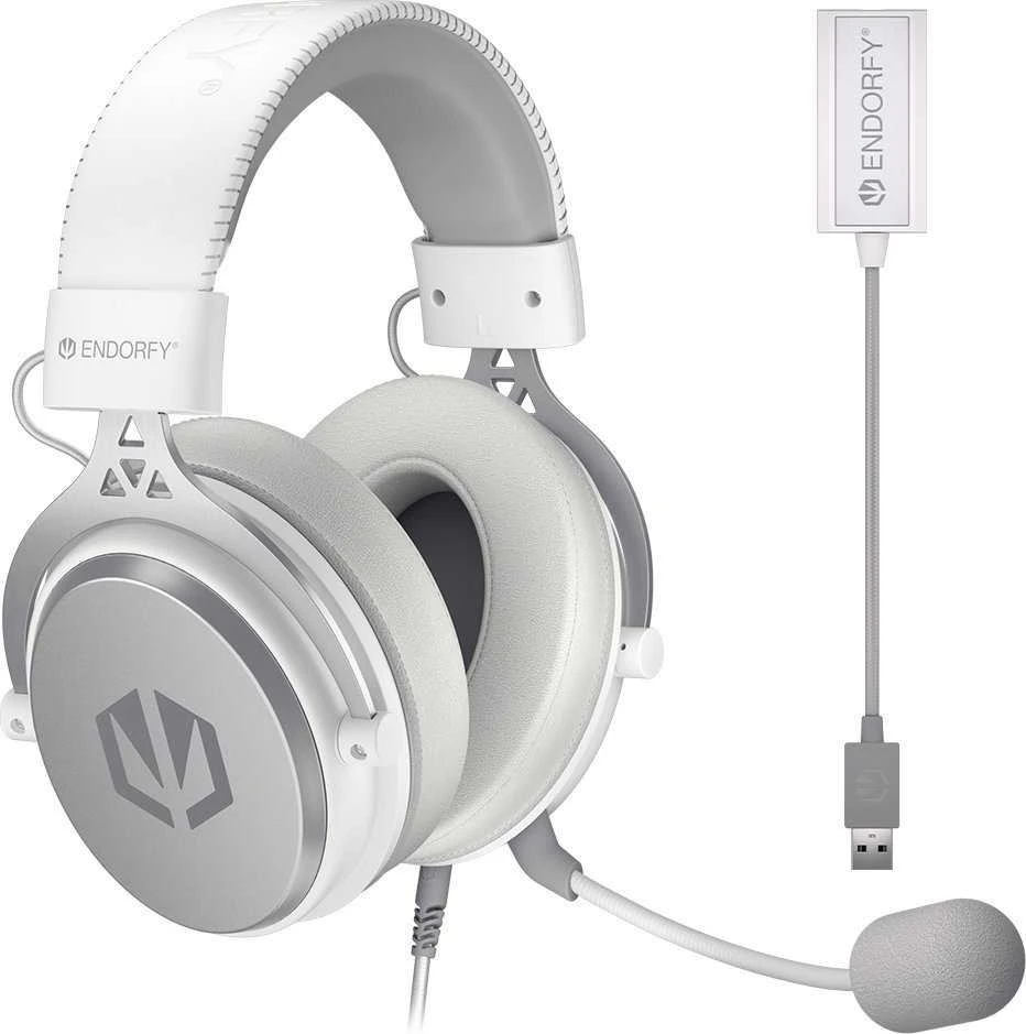 Endorfy VIRO Onyx Baltas laidinės ausinės | USB