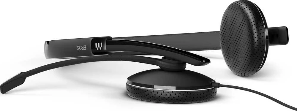 Inline Ausinės „EPOS SENNHEISER ADAPT 165 USB II“, dvipusės, su USB laidiniu adapteriu, 3,5 mm ir USB jungtimis.