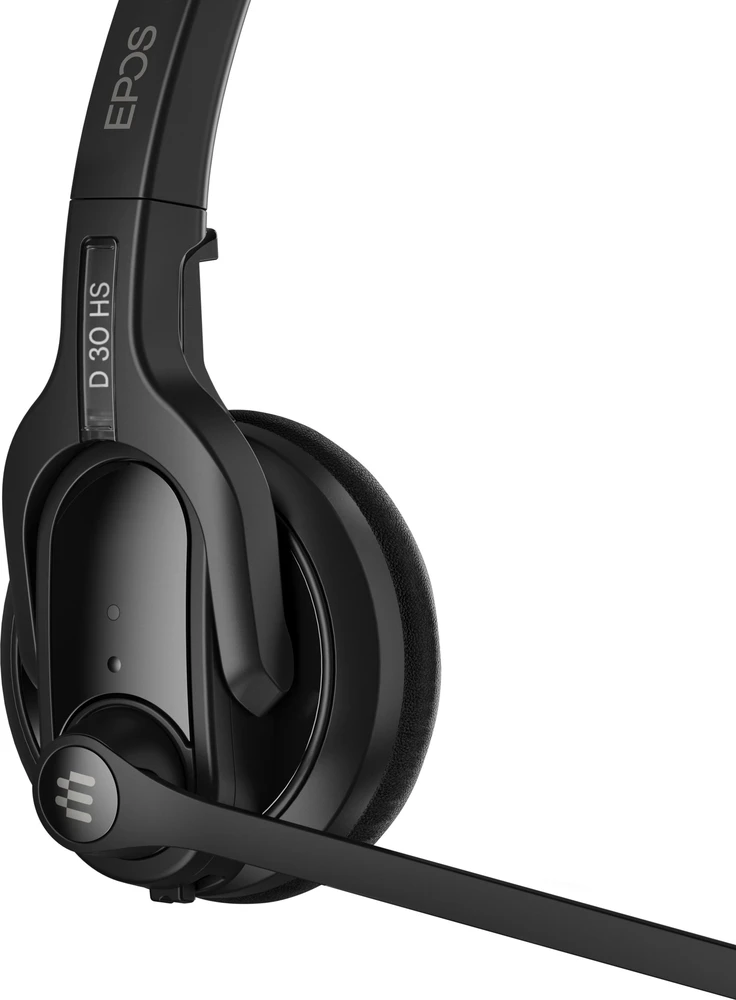 Sennheiser Epos Germany IMPACT D30 USB ML ausinės, juodos spalvos