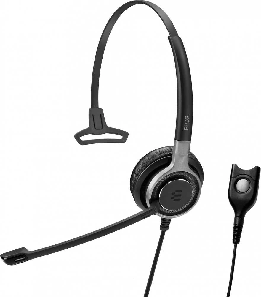 EPOS Sennheiser Ausinės Impact SC 638 mono juodas sidabrinis (1000580)