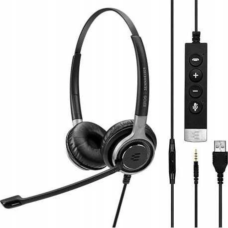 EPOS Sennheiser SC 665 ausinės su valdymo pulteliu