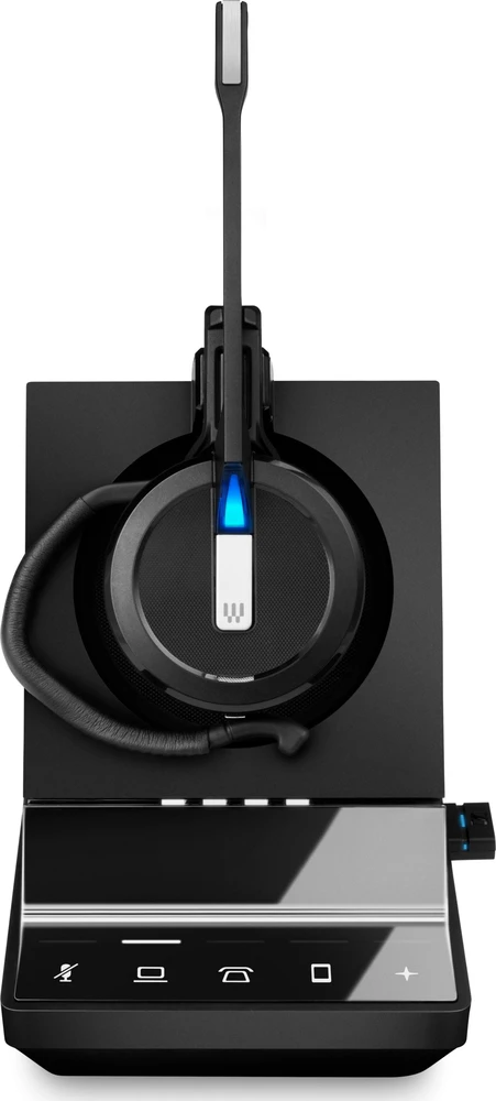 Ausinės Epos „IMPACT SDW 5016-MONAURAL 3-IN-1“ – DECT USB-A telefono adapteris, skirtas ES/JK/AUS