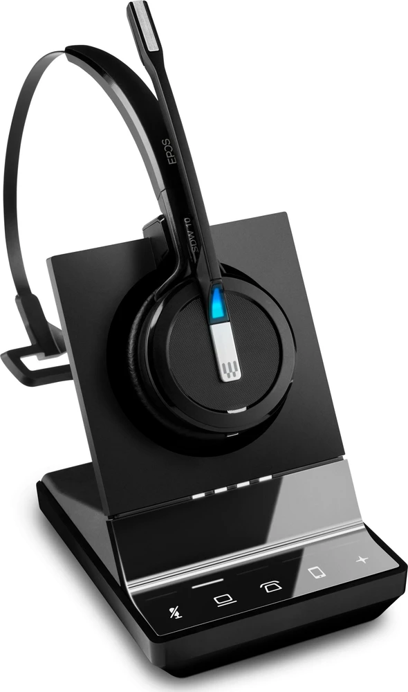 Ausinės Epos „IMPACT SDW 5016-MONAURAL 3-IN-1“ – DECT USB-A telefono adapteris, skirtas ES/JK/AUS