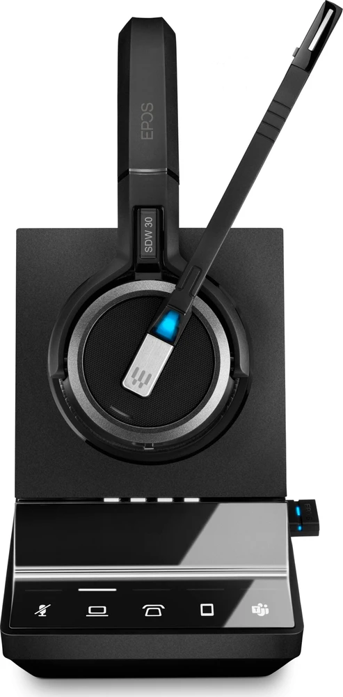 Ausinės Epos „IMPACT SDW 5036T MS“ – MONO DECT – USB telefono adapteris – ES/JK/Australija