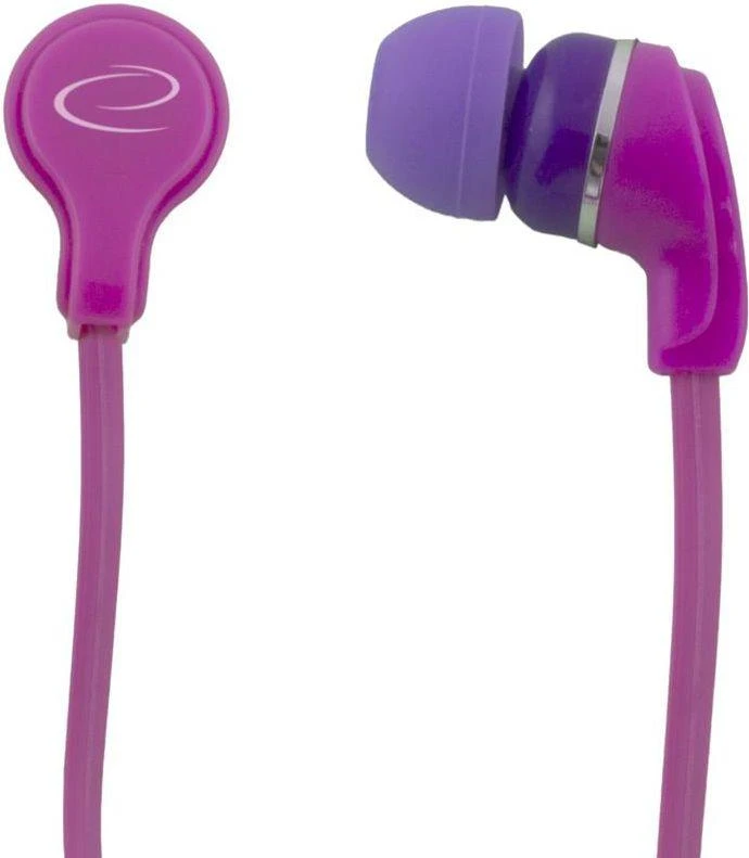 Esperanza Neon ausinės su violetiniais antgaliais