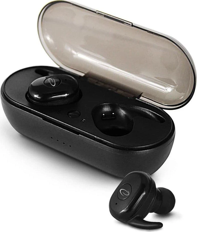 Belaidės Ausinės - Esperanza TWS CARDERA Bluetooth 5.0 į ausis įkišamos 4h Pokalbio Laikas Juodos