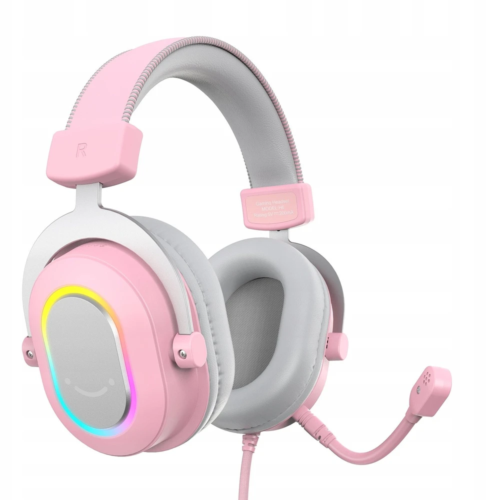 Ausinės Fifine AmpliGame H6 rausvos (H6P)
